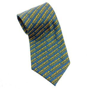 Pfizer Viagra Promotional Drug Rep Neck Tie